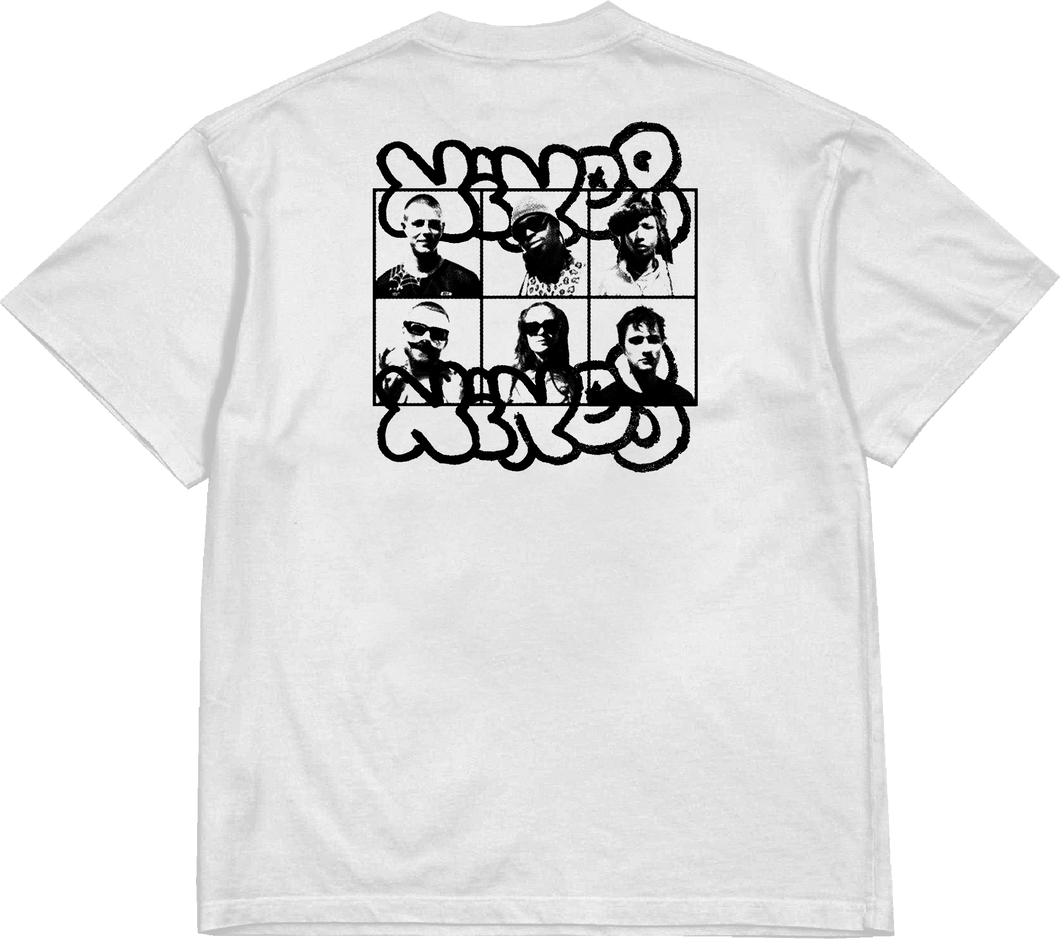 FACES TEE WHITE