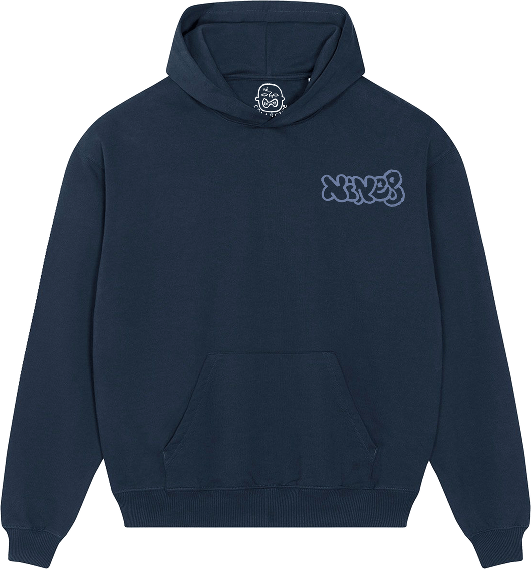 NiNE8 HOODIE NAVY